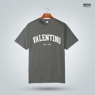 Valentino Grey Color T-Shirt for Men