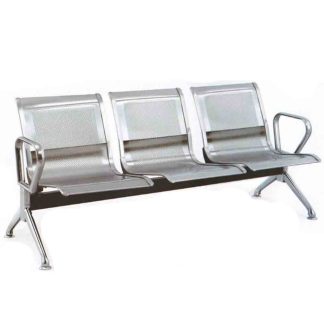 3 Seater Stainless Steel Waiting Chair AF-1090
