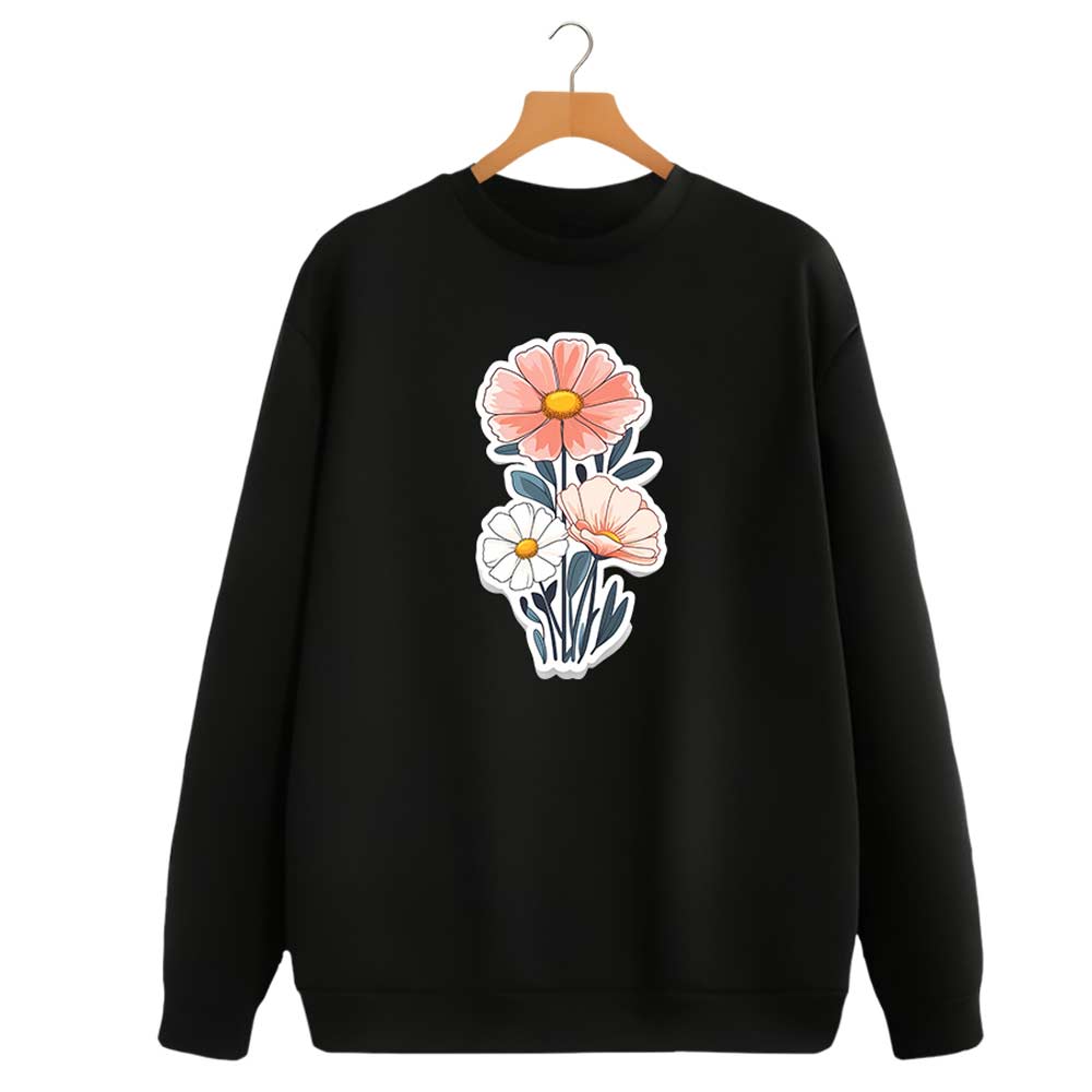 Flower Plant Premium Sweatshirt for Women