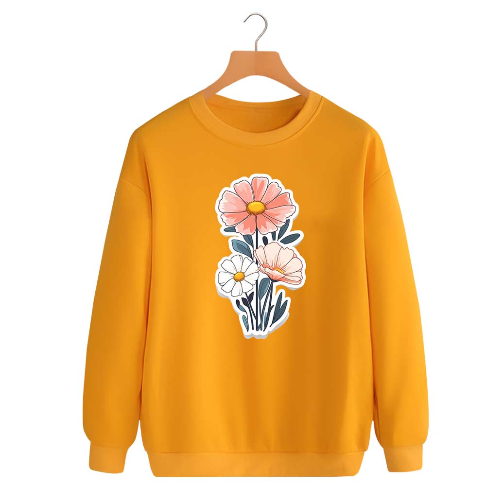 Flower Plant Premium Sweatshirt for Women