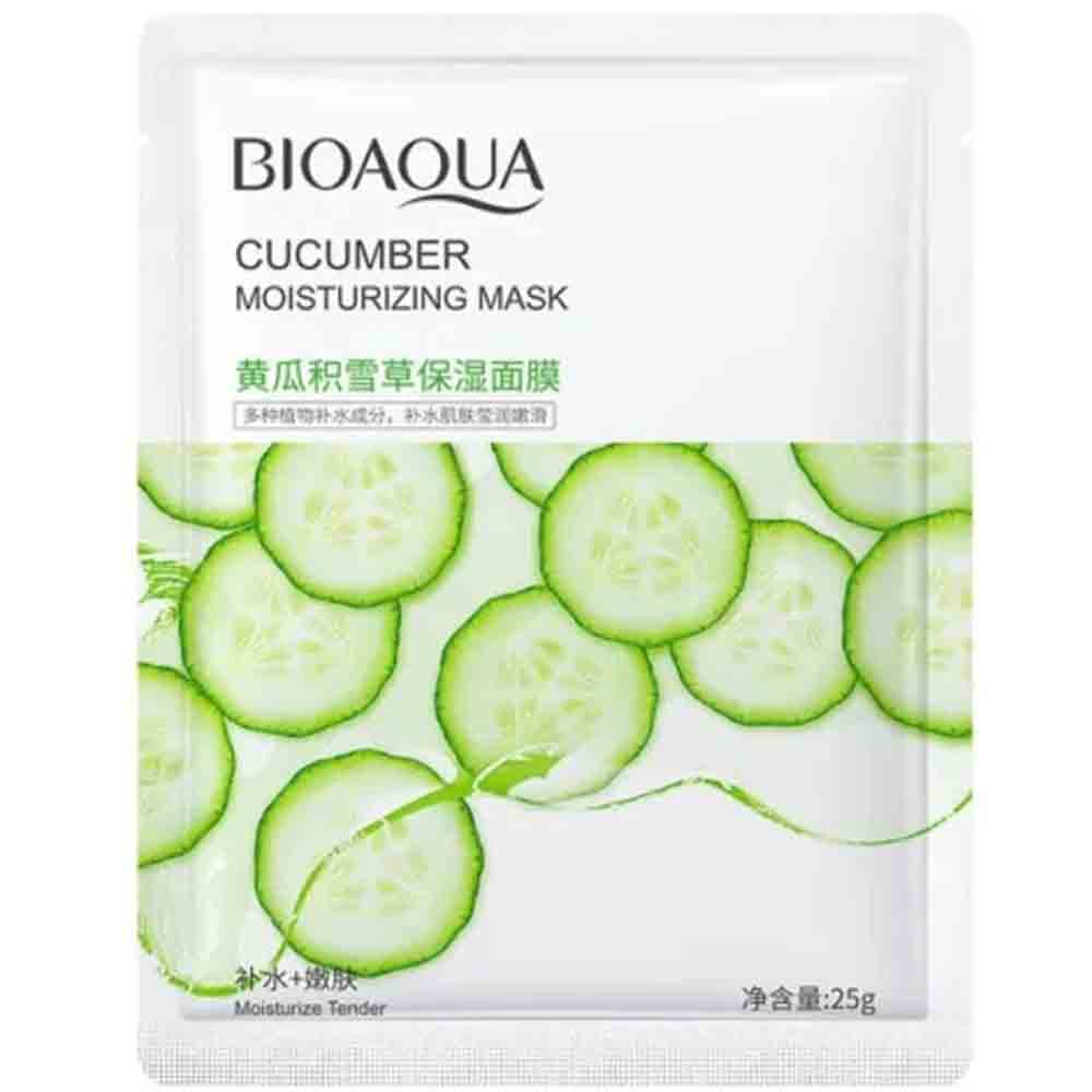 BIOAQUA Cucumber Moisturizing Face Mask - 1pcs