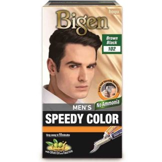Bigen Men's Speedy Color Brown Black 102 80gm