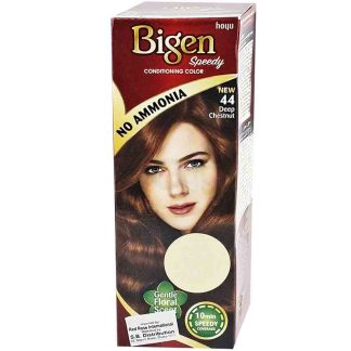 Bigen Speedy Conditioning Color No Ammonia New 44 Deep Chestnut