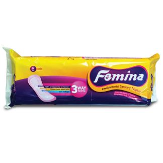 Femina Antibacterial Sanitary Napkin- Panty