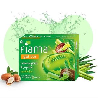 Fiama gel bar Lemongrass and Jojoba Soap used for male female - 125 gm