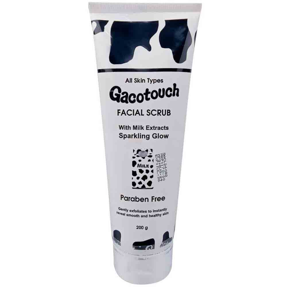 Gacotouch Facial Scrub With Milk Extracts Sparkling Glow 200gm