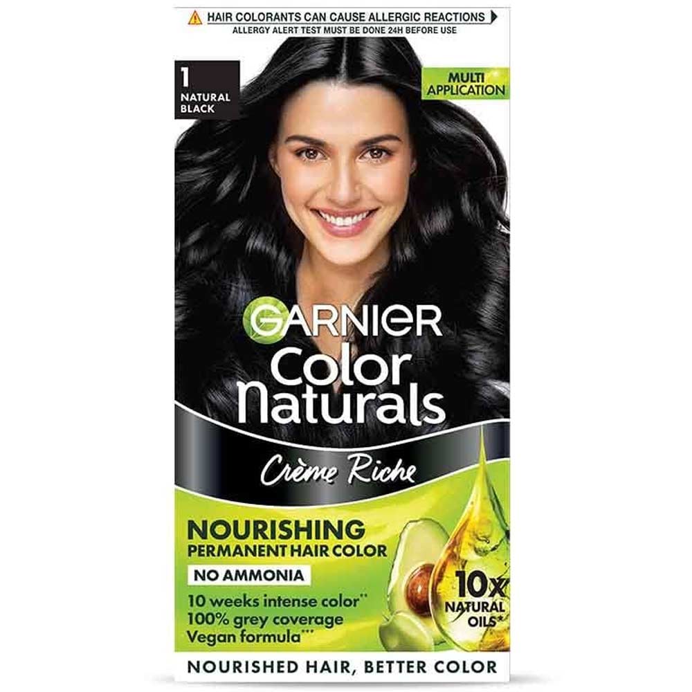 Garnier Color Naturals Shade 1 Natural Black 35ml+30g