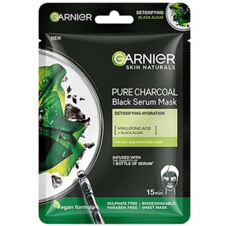 Garnier PURE CHARCOAL Black Serum Mask 28gm