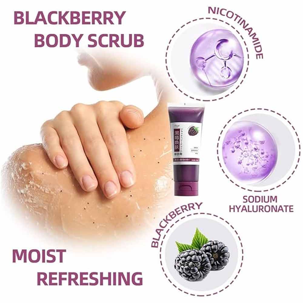 Japan Juniperberry Byecellu Body Scrub -200g