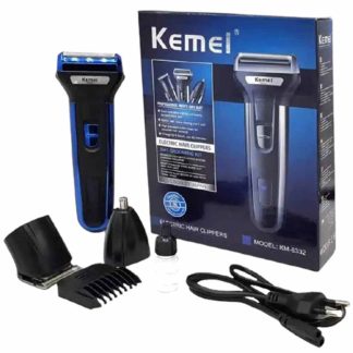 Kemei Km 6330 3 In 1 Hair Clipper Grooming Kit Trimmer