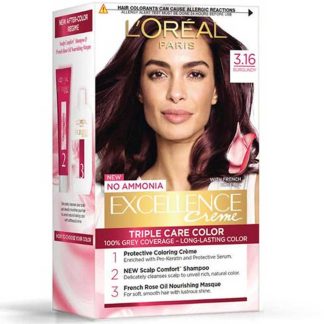 Loreal Paris Excellence Creme Hair Color 3.16 Burgundy