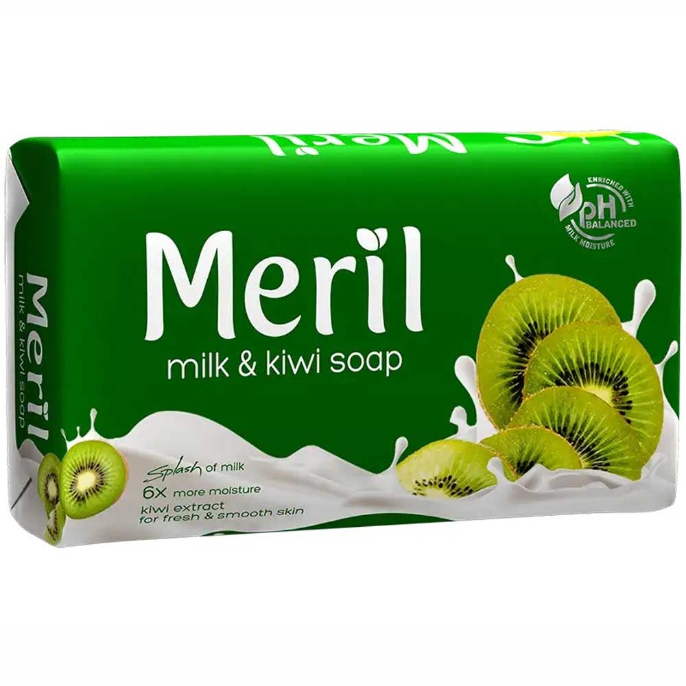 Meril Milk & Kiwi Soap Bar