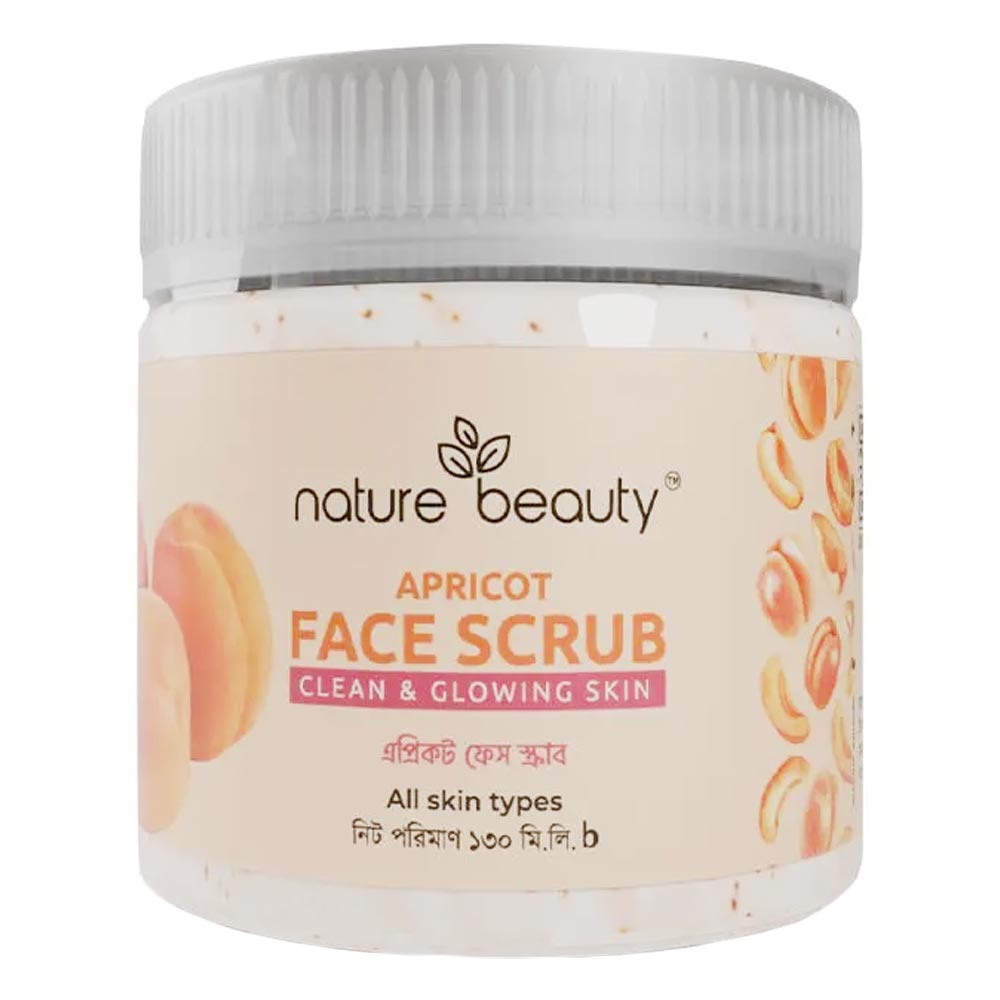 Nature Beauty Apricot Face Scrub -130ml