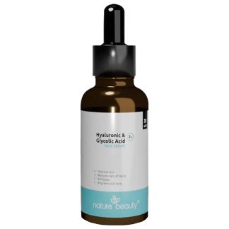 Nature Beauty Hyaluronic 1% & Glycolic Acid 2% Serum -30ml