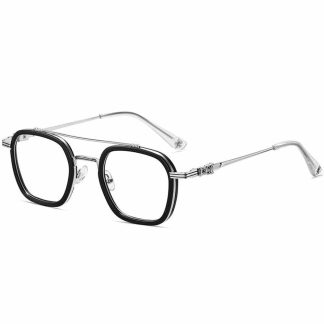 Optical Eyeglasses Frames Computer Glasses Aviation Men Anti Blue Light Glasses