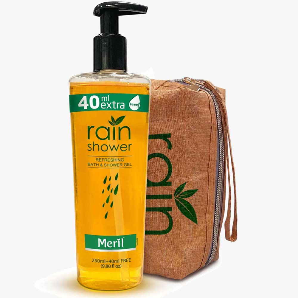 Rain Shower Refreshing Bath and Shower Gel 250ml ( Pouch Bag FREE)