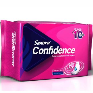 Senora Confidence Sanitary Napkin (Panty System) – 10 Pads