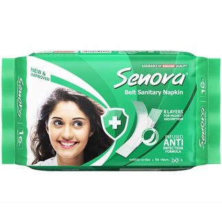 Senora Economy Pack Belt System Sanitary Napkins – 10 Pads