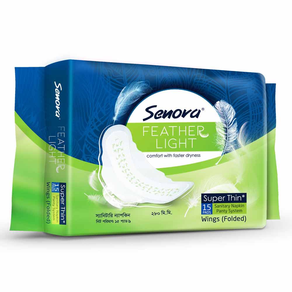 Senora Feather Light Sanitary Napkin Panty System