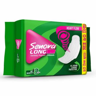 Senora Long Heavy Flow Sanitary Napkin ( Get 20 Taka OFF )