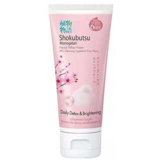 Shokubutsu Monogatari Daily Detox & Brightening Facial Whip Foam -100g