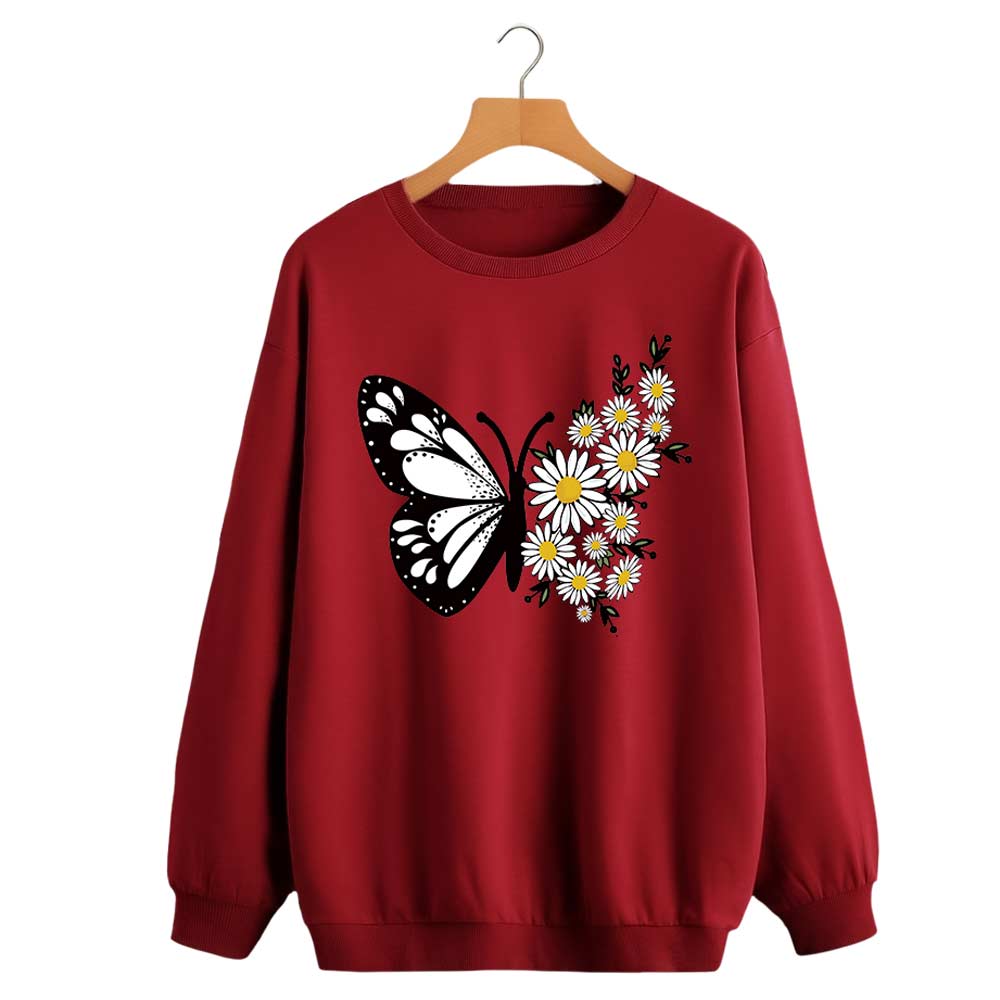 Butterfly Premium Sweatshirt for Women