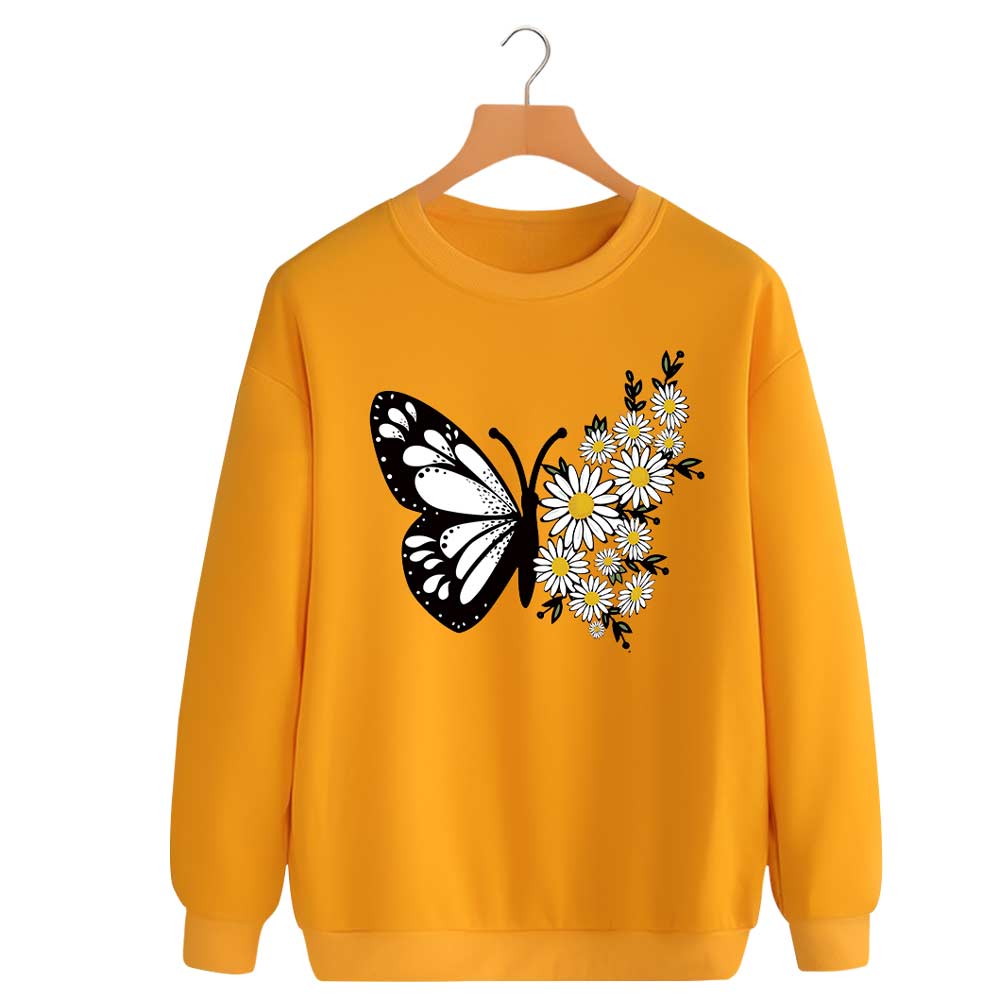Butterfly Premium Sweatshirt for Women