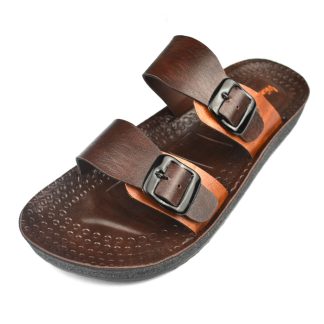 Trendy Design Chocolate Color Sandal for Men