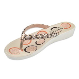 Ruperhat Women Daily Wear Sandal Golden