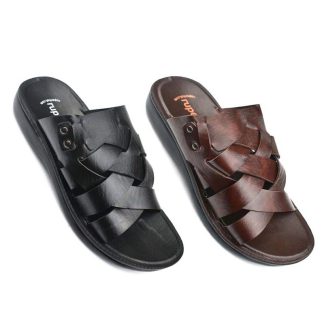 Ruperhat Cross Design Sandal for Men