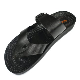 Update Design Black Color Sandal for Men