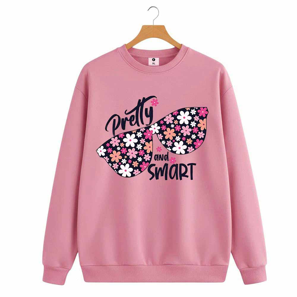 Pretty and smart sweatshirt for women