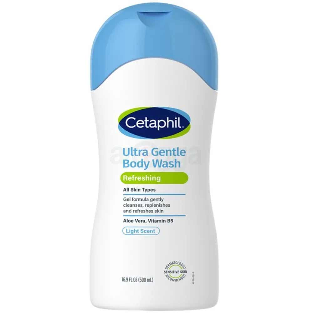 Cetaphil Ultra Gentle Refreshing Body Wash For Sensitive and Dry Skin – 500ml