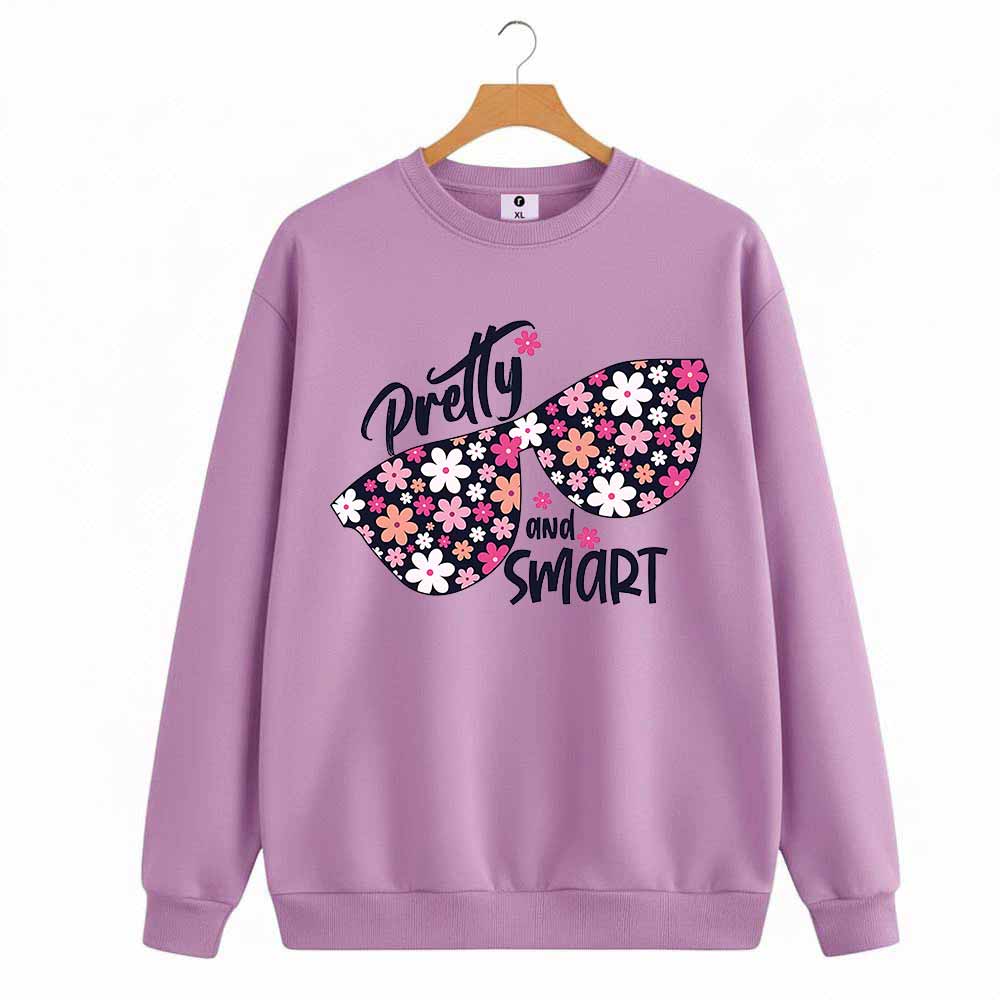 Pretty and smart sweatshirt for women