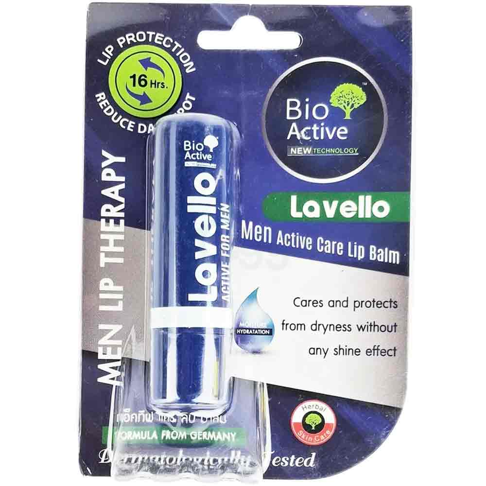 Bio Active Lavello Lip Therapy Men Active Care Lip Balm 3.6g