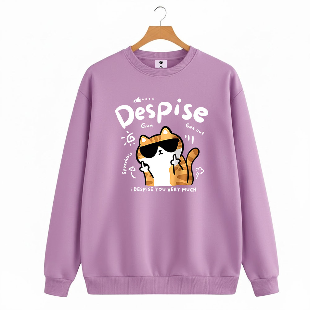 Despise Long Sleeve Sweatshirt for Women