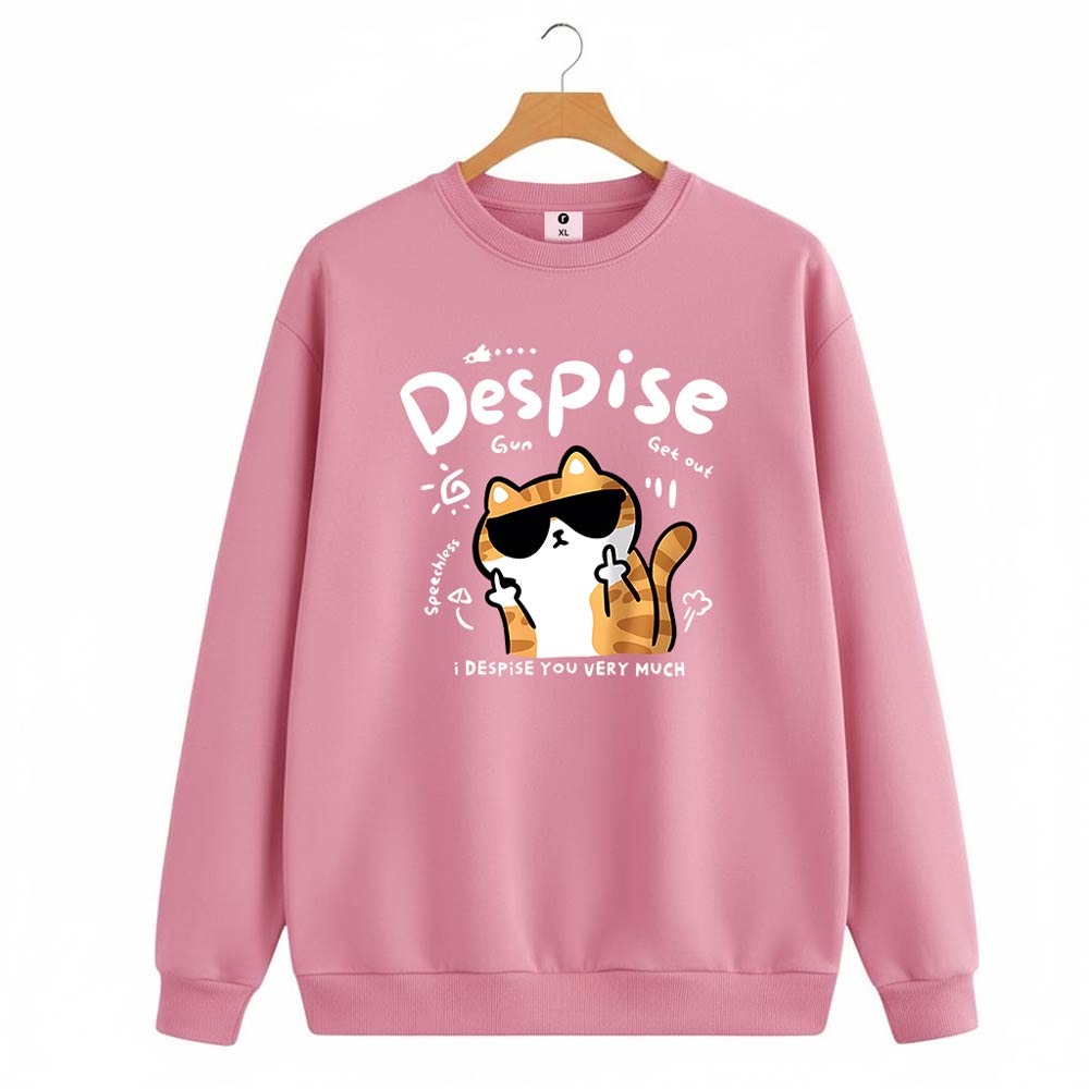 Despise Long Sleeve Sweatshirt for Women