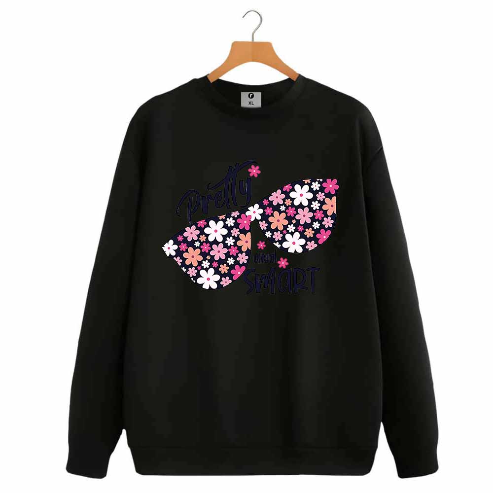 Pretty and smart sweatshirt for women