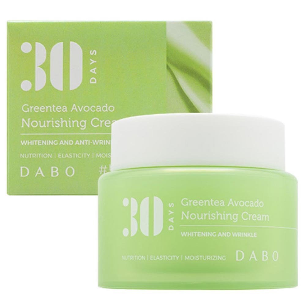 Dabo 30 Days Greentea Avocado Nourishing Cream
