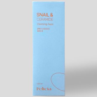 Felicia Snail & Ceramide Cleansing Foam – 100ml
