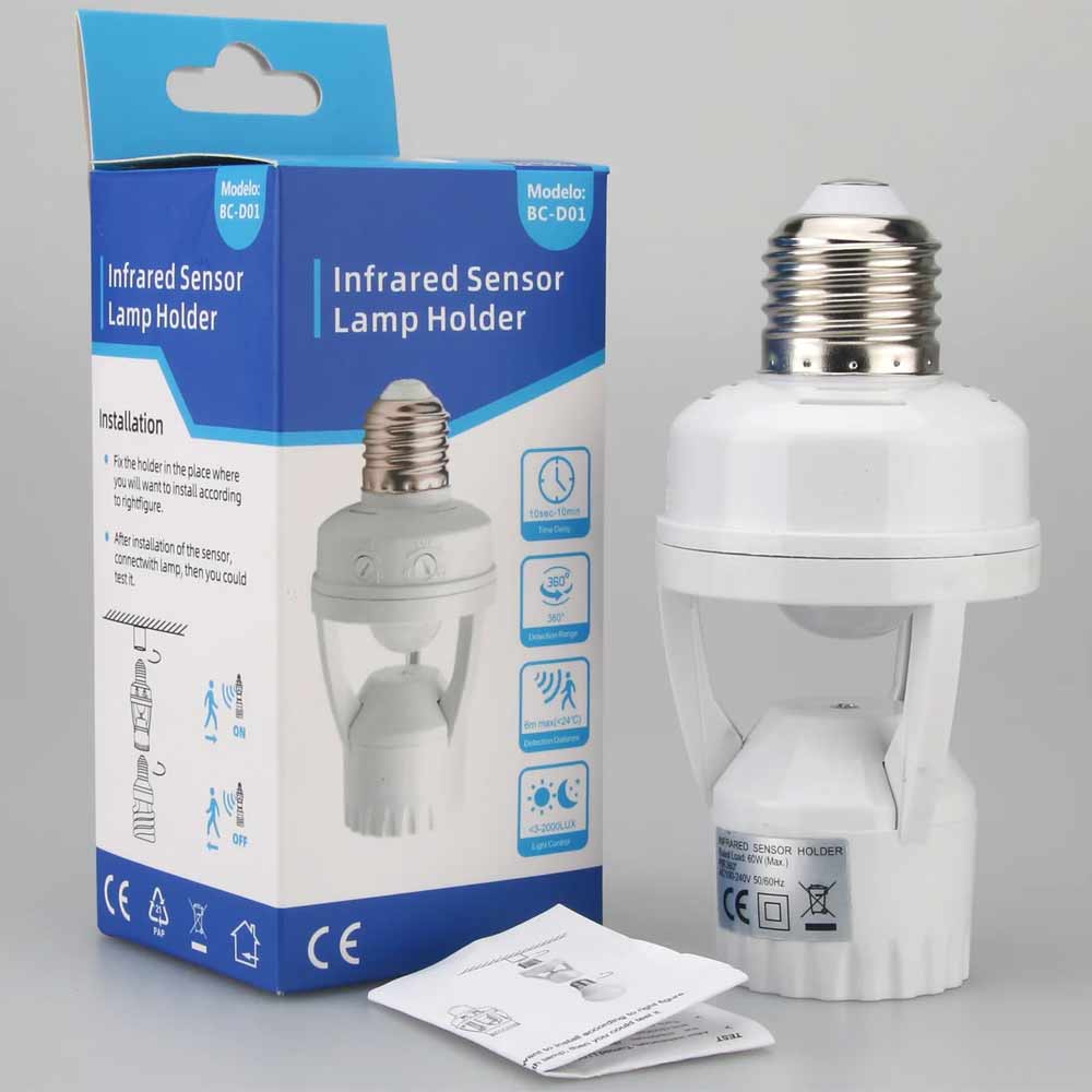 SIC PIR Infrared Motion Sensor LED Lamp