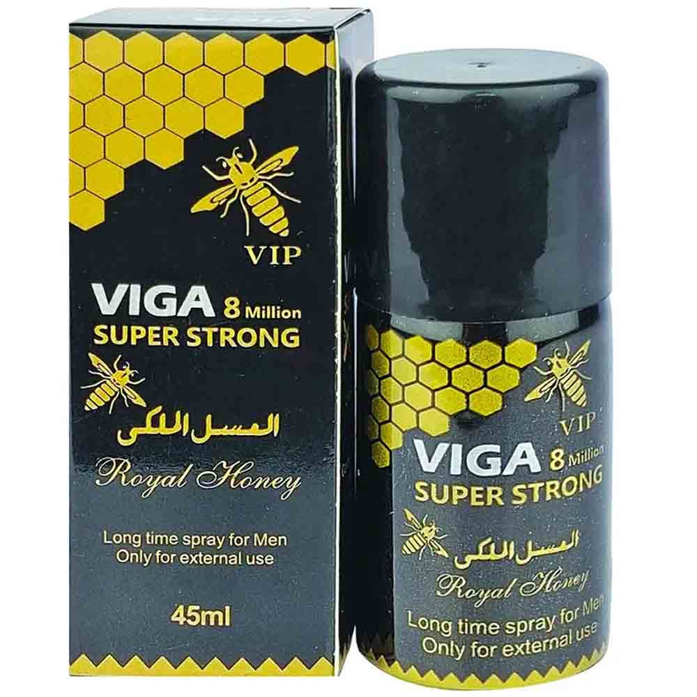 VIP Viga 8 Million Extra Strong Long Time Delay Spray For Men