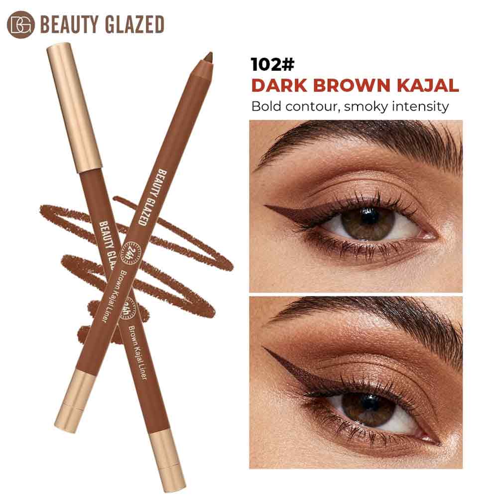 Beauty Glazed Dark Brown Kajal liner