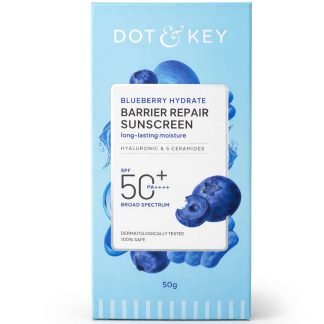 Dot & Key Blueberry Hydrate Hyaluronic & 5 Ceramides Sunscreen Spf 50+++