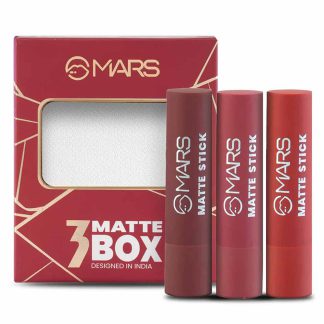 MARS Matte Lipsticks Box - Set of 3