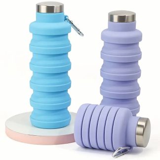 Folding Portable Silicone Water Bottle for Camping Outdoor Travel