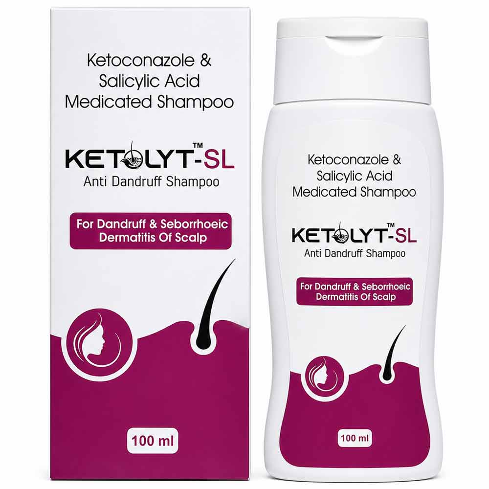 Ketolyt-ST – Anti-Dandruff Shampoo With Ketoconazole & Slicylic Acid 100ml