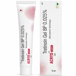 Kianext Healthcare Tretinoin Gel BP 0.025% (Acryd 0.025% Gel) 20gm