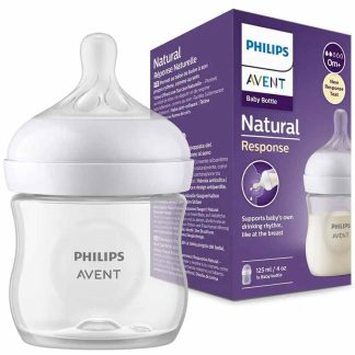 Philips Avent Natural Response Baby Feeding Bottle (0m+) 125ml