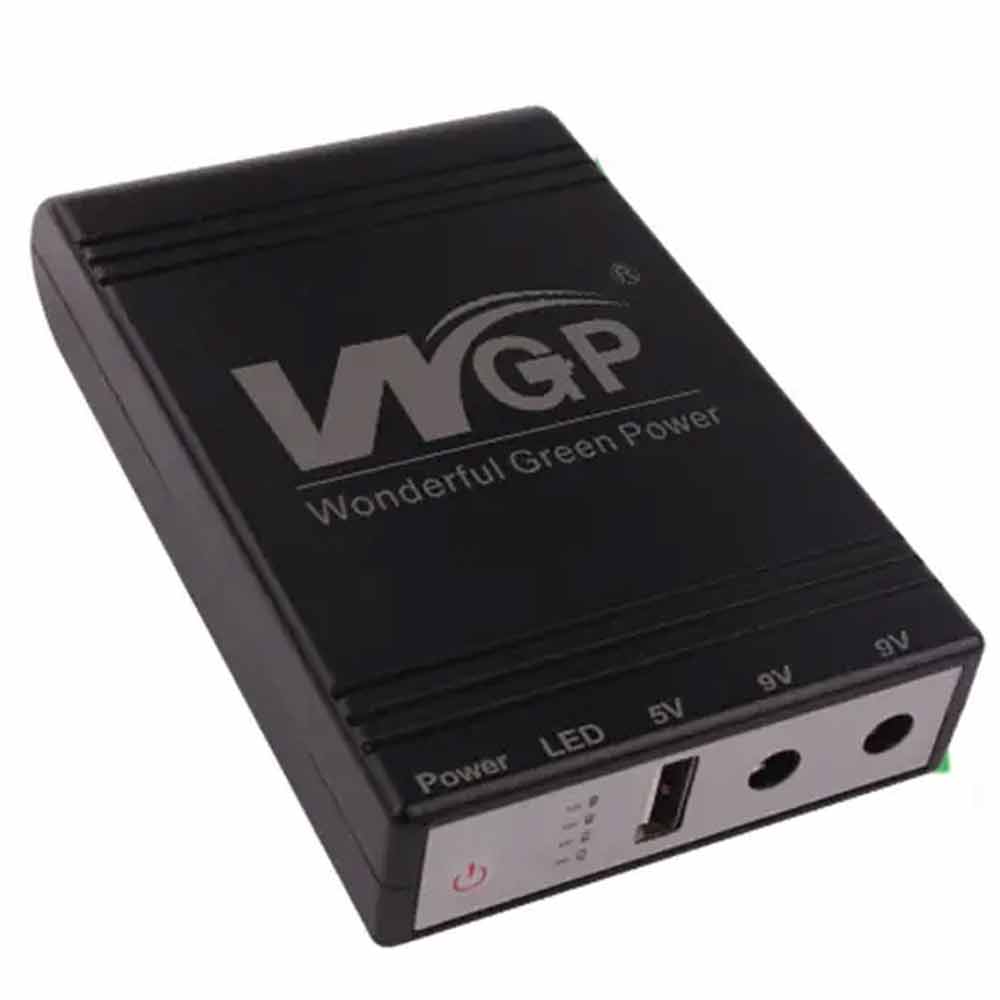 WGP Mini - Mini UPS DC UPS 5V-9V-12V Volt Output for Router, Onu, CC Camera